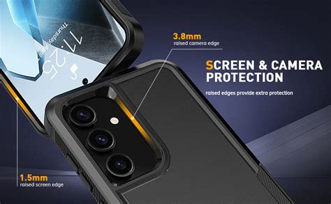 amazoncom vinve  samsung galaxy  fe case  hd screen
