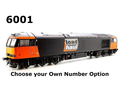 Heljan 6001 Class 60 Un Numbered In Loadhaul Livery O Gauge Olivias Trains