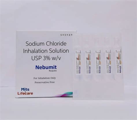 Sodium Chloride Inhalation Solution Mits Life Sciences Private