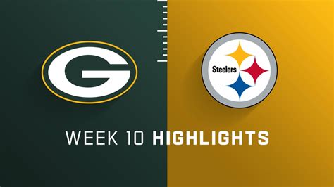 Game Highlights: Packers vs. Steelers | Week 10