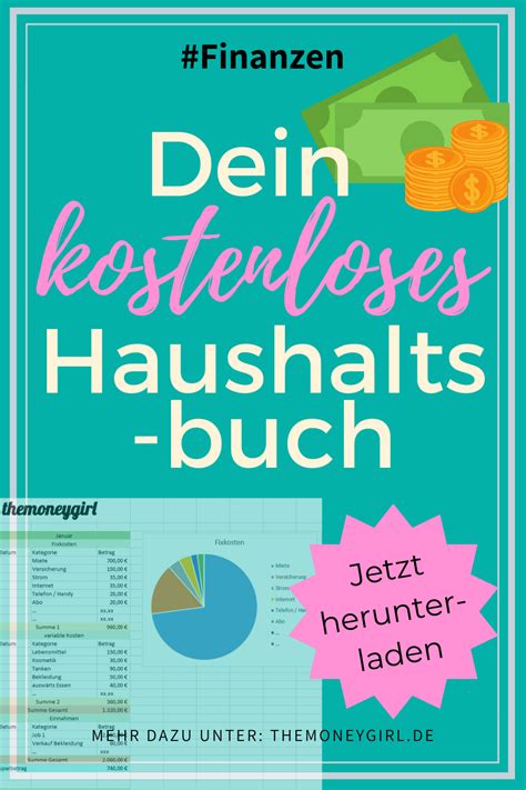 Dein Kostenloses Haushaltsbuch Haushaltsbuch Vorlage Haushaltsbuch