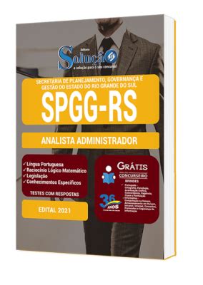 Apostila Spgg Rs Analista Administrador