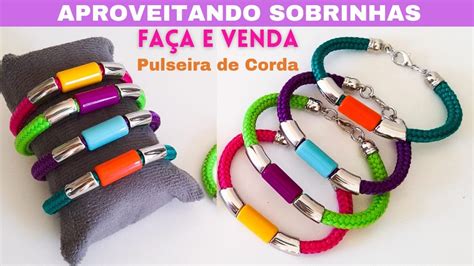 PULSEIRA DE CORDA NÁUTICA FÁCIL E RÁPIDA Como fazer Pulseira Fácil COMO