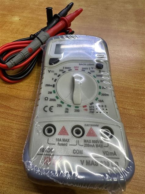 Mastech Digital Multimeter Digit Model Name Number Mas L At