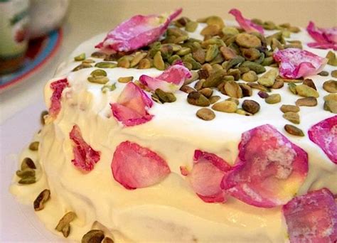 Saffron & Rose Water Cake AKA Persian Love Cake | A Queen In The Kitchen