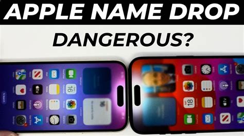 How To Turn Off Namedrop On Iphone Youtube