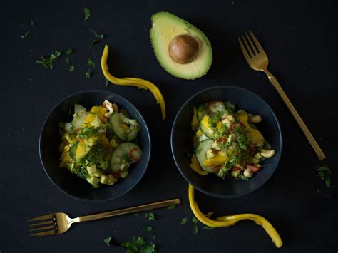 Mango Avocado Salat Rezept Kitchen Stories