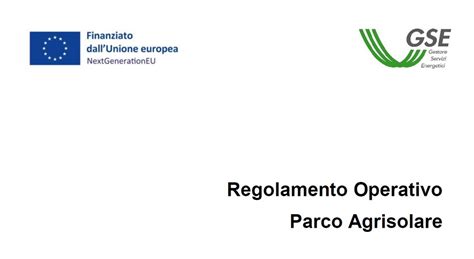 Bando Parco Agrisolare 2023 Procedura E Check List FiscoNews24