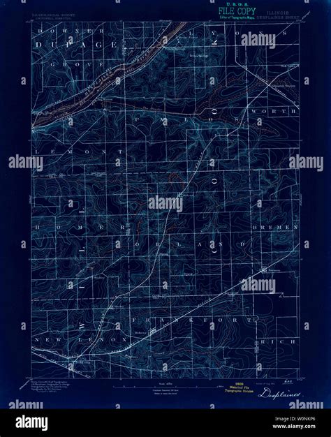 Des Plaines Illinois Map Hi Res Stock Photography And Images Alamy