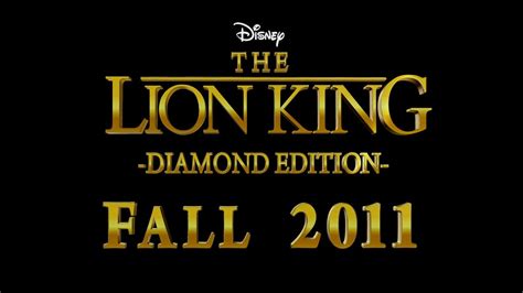 The Lion King 2011 Diamond Edition Blu Ray DVD Trailer YouTube