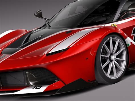 Ferrari Fxx K 2015 Open Doors 3d Model Max Obj 3ds Fbx C4d Lwo