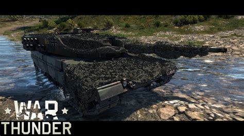 War Thunder Leopard 2 PzBtl 123 Was für ein schönes Tarnnetz