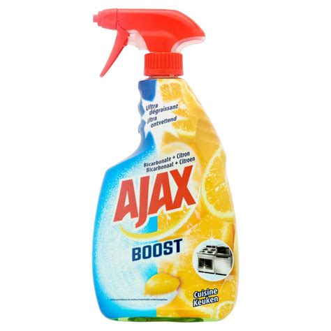 Ajax Boost Cytrynowy Spray Do Kuchni Ml Colgate Palmolive