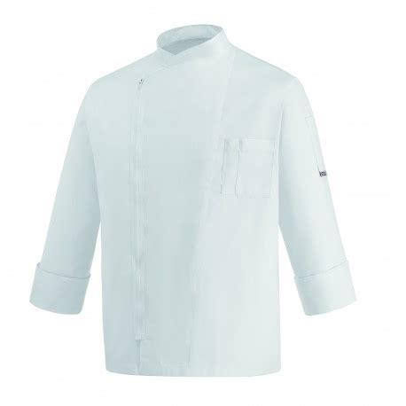 Chaqueta De Cocina Unisex Egochef E Zip White Compra Online