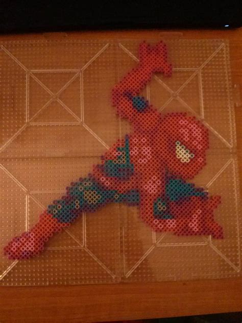 Spiderman Perler Bead Pattern