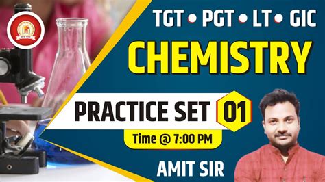 Tgtpgt Chemistry 2023 Practice Set 01 Tgt Pgt Chemistry Classes