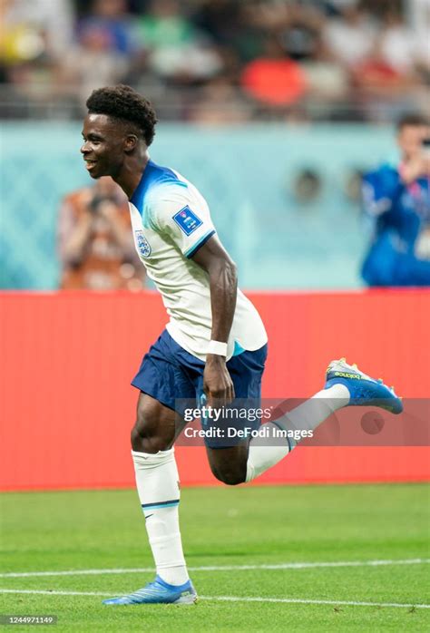 Bukayo Saka of England during the FIFA World Cup Qatar 2022 Group B ...