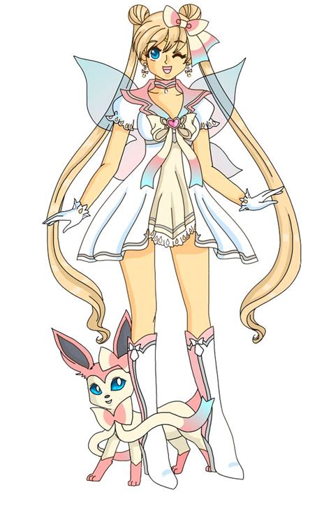 Sailor Moon Eeveelution Sylveon By Sailor Serenity On Deviantart