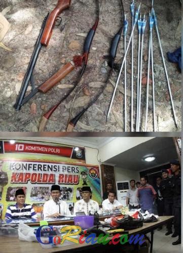 Goriau Selain Bom Rakitan Densus Dan Polda Riau Sita Macam