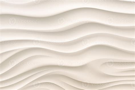 White Sand Texture Background With Wave Pattern Sand Texture