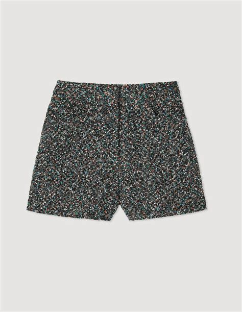 Tweed Shorts Pants And Shorts Sandro Paris