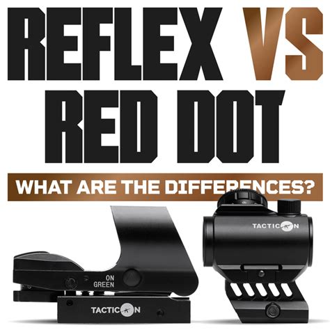 Reflex Sight Vs Red Dot