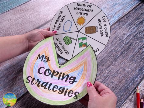 Coping Skills Wheel Printable Free Printable Calendars At A Glance