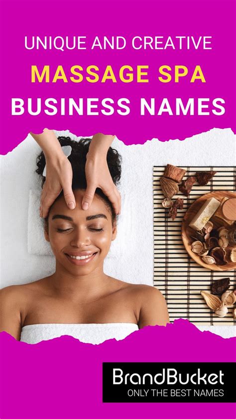 Salon Names And Spa Names Brandbucket In 2024 Massage Business Spa Massage Spa Business