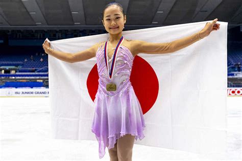 フィギュアスケートジュニアグランプリシリーズ・チェコ大会で優勝した島田麻央（ゲッティ＝共同） ― スポニチ Sponichi Annex スポーツ