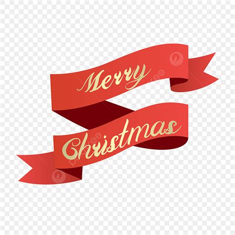 Merry Christmas Ribbon Hd Transparent Merrychristmas Merry Christmas