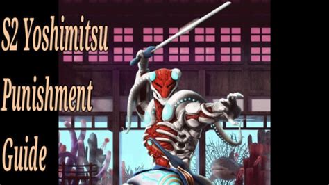 Tekken Yoshimitsu Punishment Defense Guide Youtube