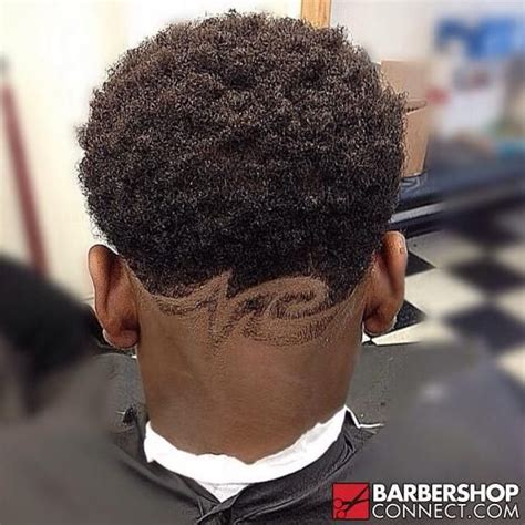 Afro Taper Fade Design