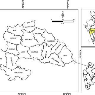 RMD map of Yavatmal district | Download Scientific Diagram