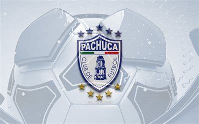 Descargar Logo Cf Pachuca Brillante K Fondo De F Tbol Azul Liga Mx