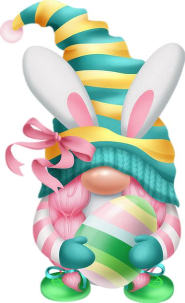 Tubes Pâques lutin png Easter gnome clipart png