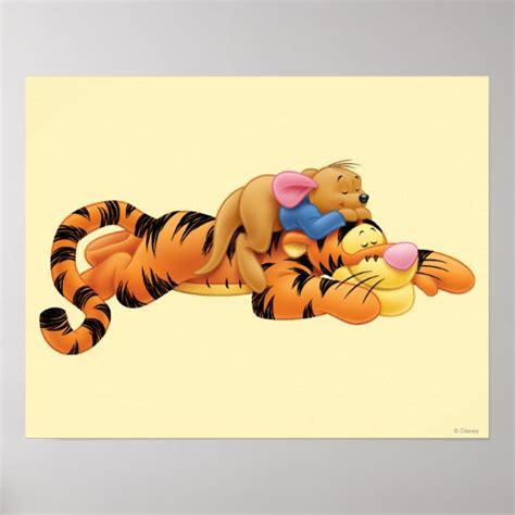 Tigger and Roo Poster | Zazzle.com