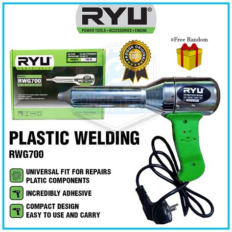 Jual Plastic Welding Gun Ryu Rwg Hot Gun Mesin Las Plastik Pipa Pvc