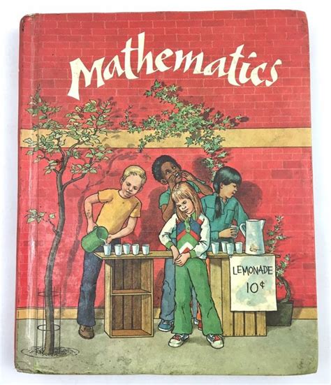 Vintage Hougton Mifflin Math Textbook Mathematics School Book 1978 Hardcover Math Textbook