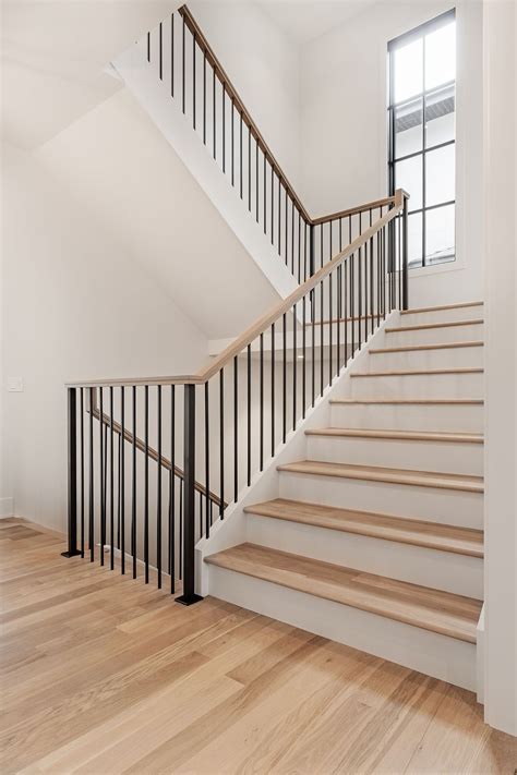 White Oak Stair Railing