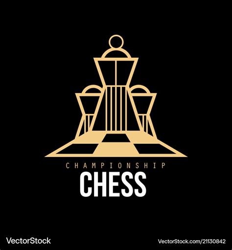 chess tournament logo design