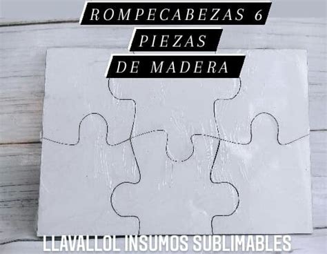 Rompecabezas Sublimables Piezas