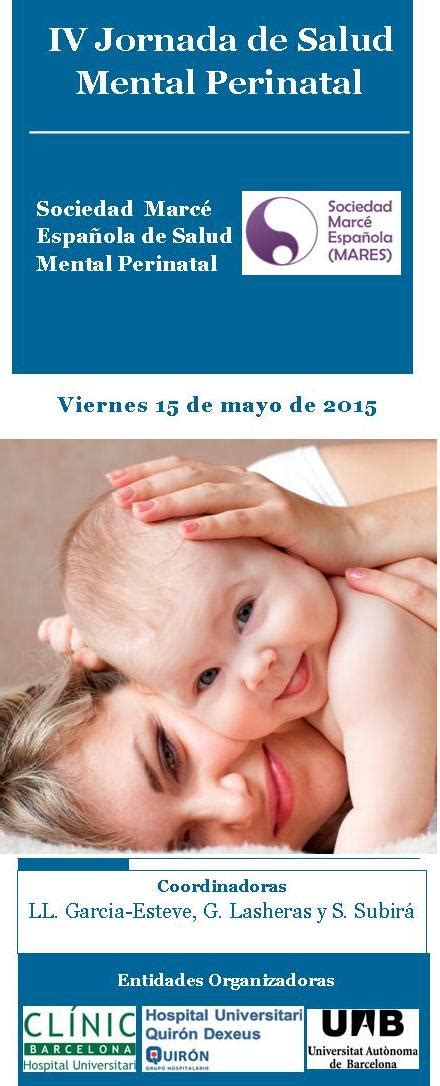 Iv Jornada De De Salud Mental Perinatal Agenda Psicodex Psiquiatr