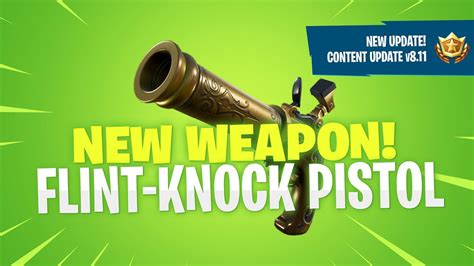 New Flint Knock Pistol Fortnite Youtube