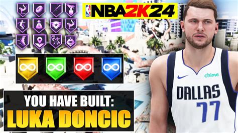 How To Make Luka Doncic Exact Build On Nba K Youtube