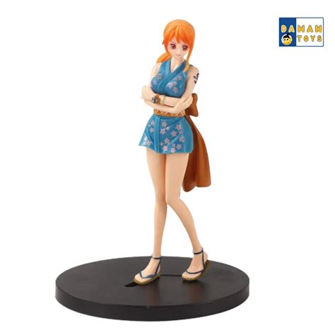 Jual Action Figure One Piece Nami Realistic Shape Lovely Miniature Nami Sexy Bikini Shopee