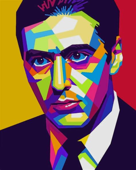 Godfather Pop Art Paint By Numbers Num Paint Kit