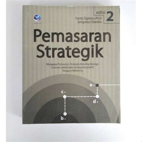 Jual Buku Original Buku Pemasaran Strategik Edisi Penerbit Andi Di