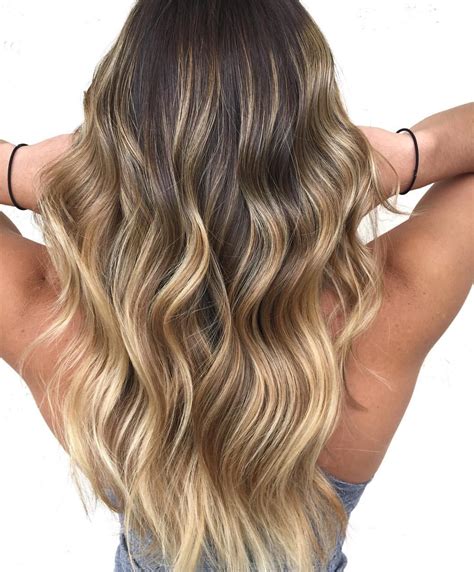 Sun Kissed Blonde Balayage Balayage Highlights On Brunette Hair