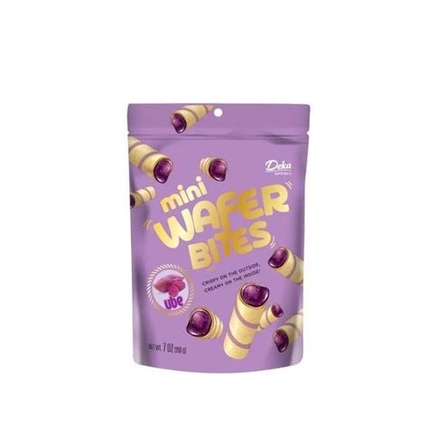 Deka Mini Wafer Bites Ube G Tjin S Toko