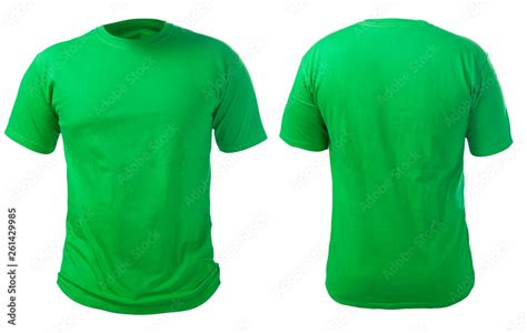 Green Shirt Design Template Stock Photo | Adobe Stock